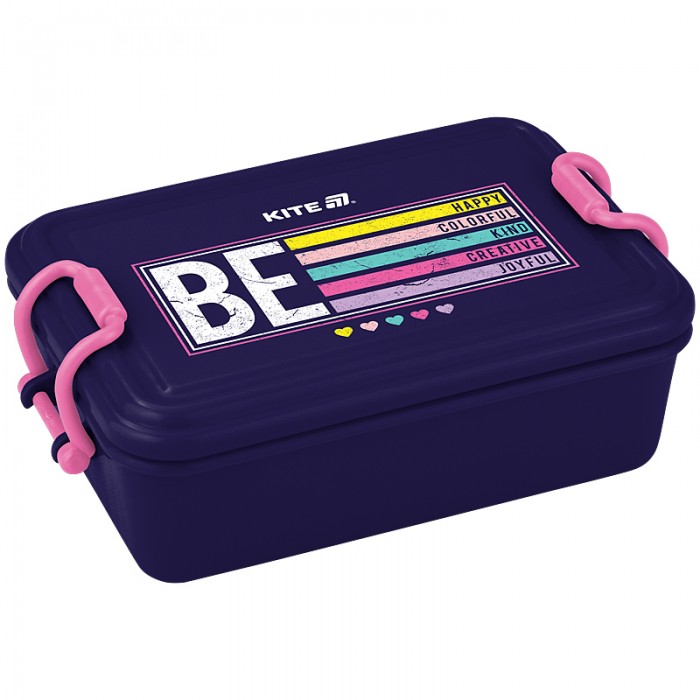 Ланчбокс для їжі з розділювачем Be Happy 650мл.