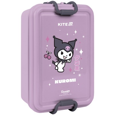 Ланчбокс для еды с разделителем Kuromi 650мл.