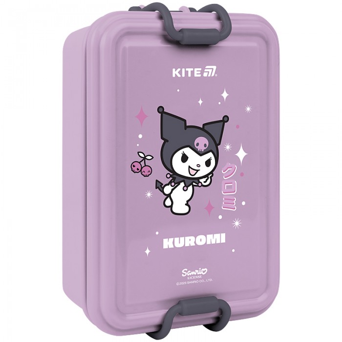 Ланчбокс для їжі з розділювачем Kuromi 650мл.