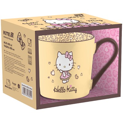Чашка керамічна Hello Kitty 400мл 