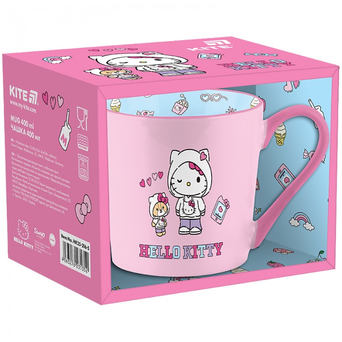 Чашка керамическая Hello Kitty 400мл