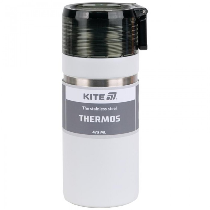 Термос Kite (белый) 473мл.