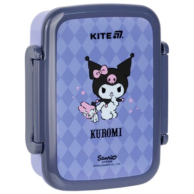 Ланчбокс для еды с разделителем Kuromi 420мл.
