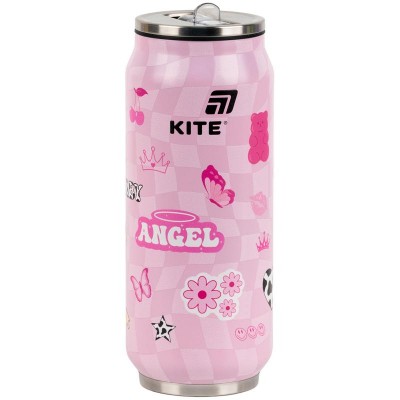 Термочашка з трубочкою Angel 500мл.