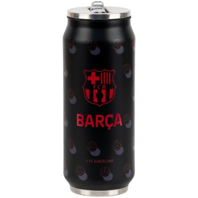 Термочашка з трубочкою FC Barcelona 500мл.