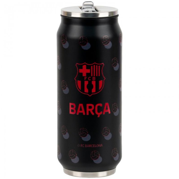 Термочашка з трубочкою FC Barcelona 500мл.