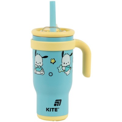 Термокружка з трубочкою Pochacco 530мл.