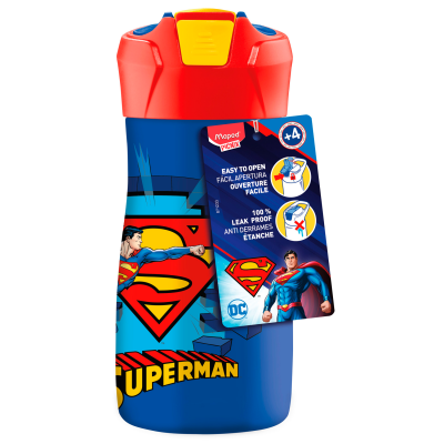 Пляшечка для води Superman з нерж. сталі 430мл