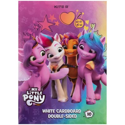 Картон белый двусторонний My Little Pony А4 (10 листов)