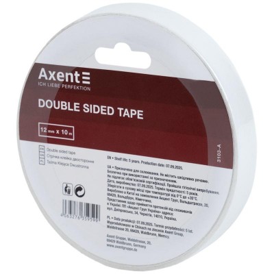 Скотч двосторонній 12ммх10м 3103-a