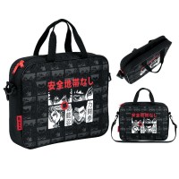 Сумка шкільна текстильна А4+, 1 відділення, 589 Anime