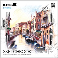 Скетчпад для работ карандашами Creative 21х21см., (30 листов) 