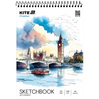 Скетчпад для акварелі Creative А4 (20 аркушів)