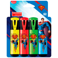 Набір текст-маркерів Superman (4 кольори) 