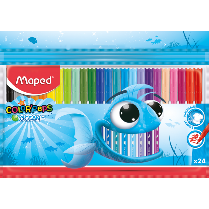 Фломастери Color Peps Ocean (24 кольори) MP.845722