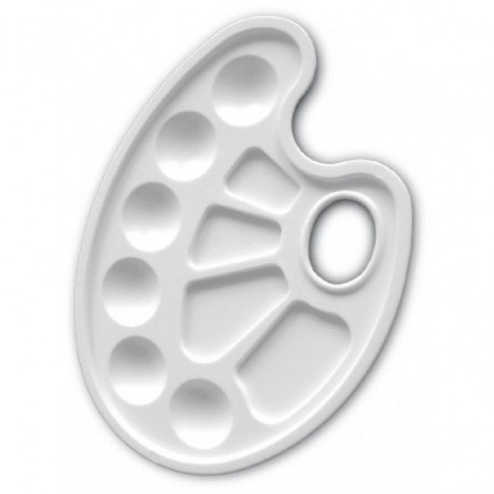 Палітра для малювання (білий) ZB.6920-12