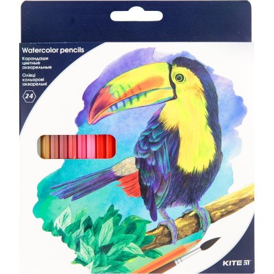 Карандаши цветные акварельные (24 цвета)  K18-1050