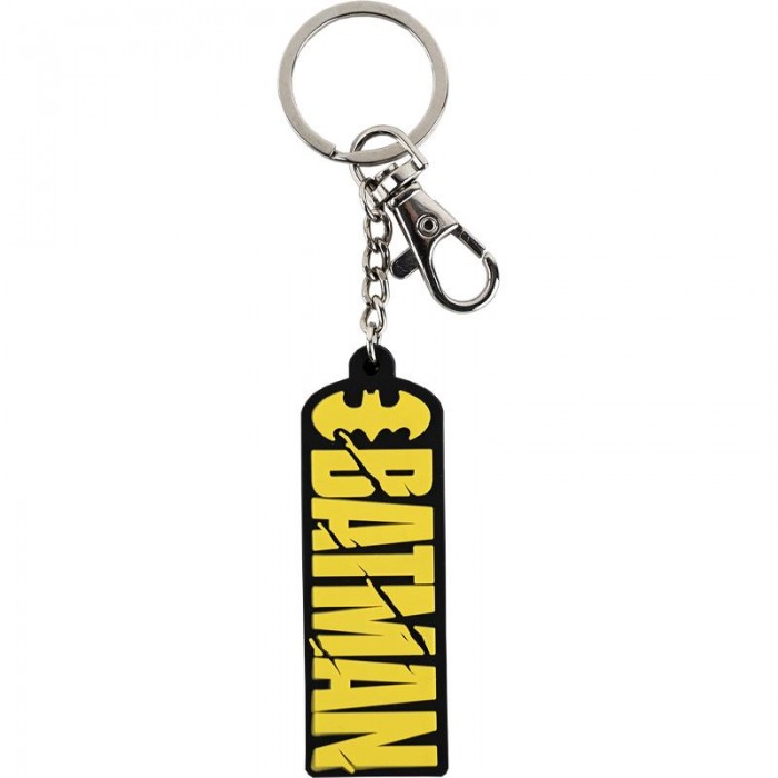 Брелок-підвіска з металевою фурнитурою на карабіні DC Batman