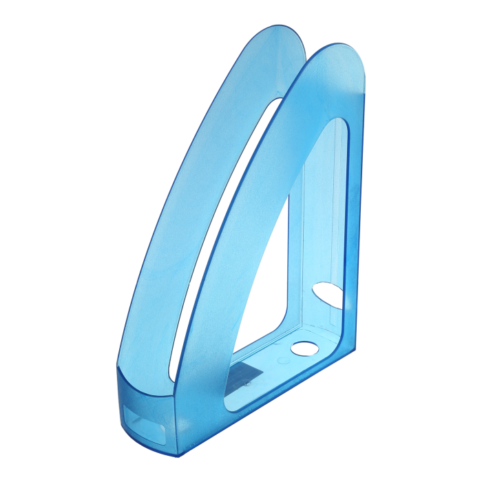 Лоток вертикальний з передньою стінкою Веселка (синій) 80533