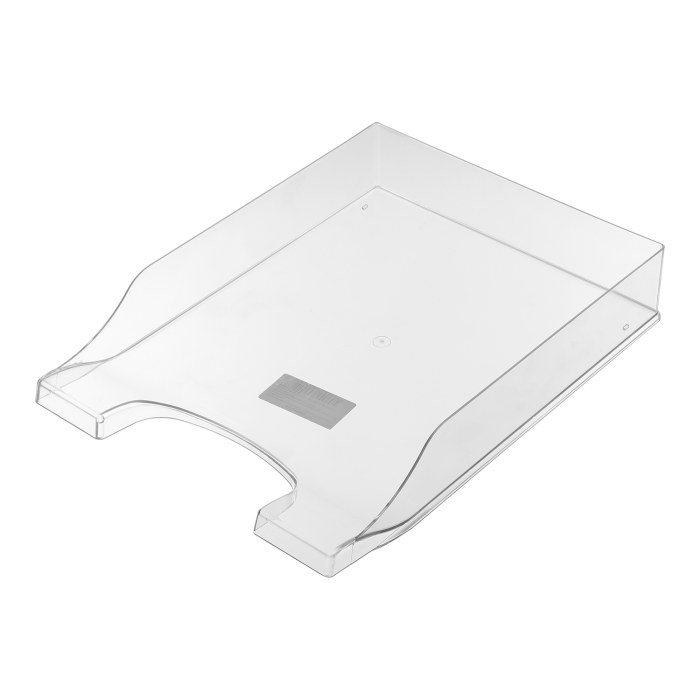 Лоток горизонтальний Симетрія (прозорий) 80802