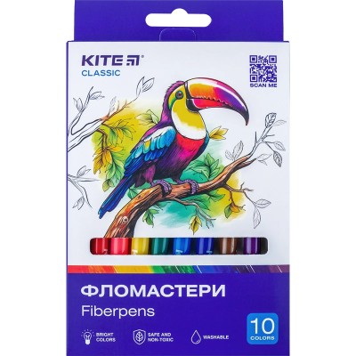 Фломастери Classic (10 кольорів) 