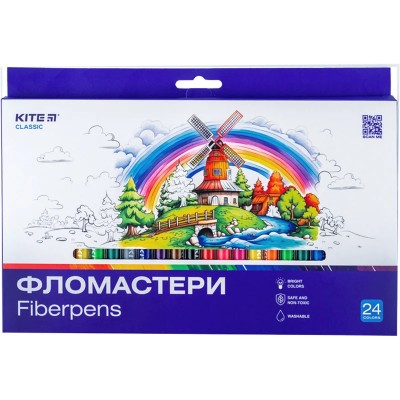 Фломастери Classic (24 кольори) 