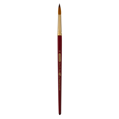 Пензлик синтетичний круглий Cherry ART Line коротка ручка №10  ZB.6970SRD-10 
