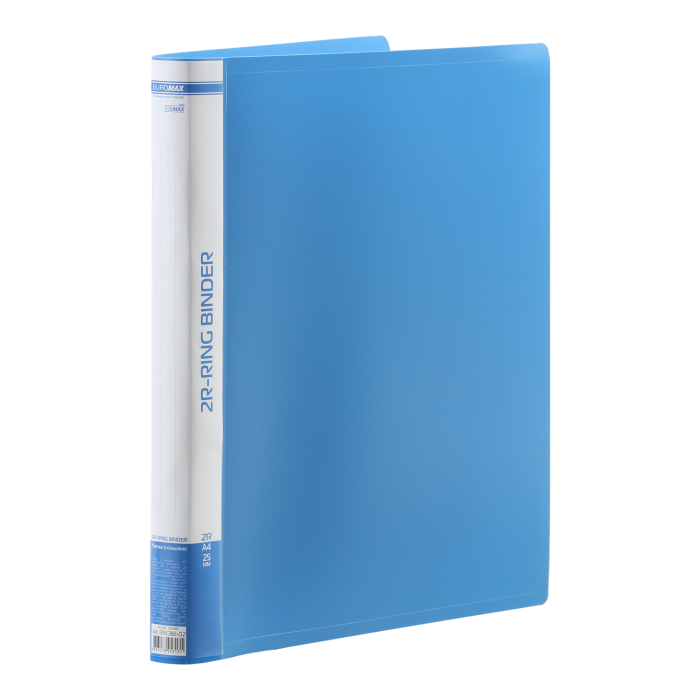 Папка з 2-ма кільцями Jobmax А4 (синій) bm.3161-02