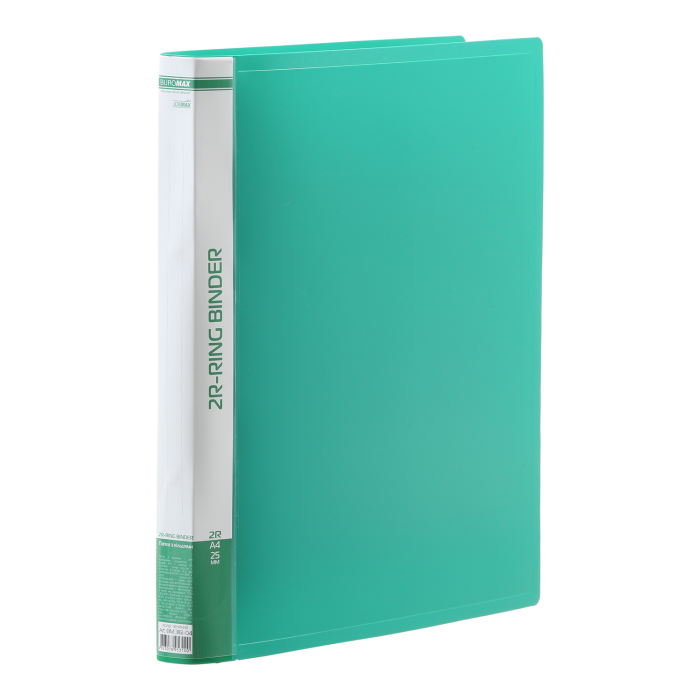 Папка з 2-ма кільцями Jobmax А4 (зелений) bm.3161-04