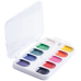 Акварель (10 кольорів, білий пластиковий пенал) ZB.6543-10