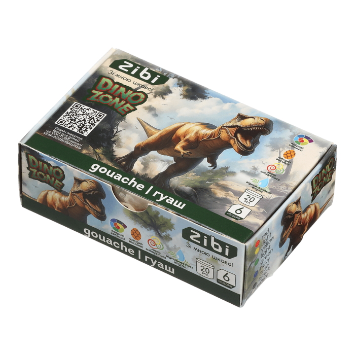 Гуаш Dino (6 кольорів) 