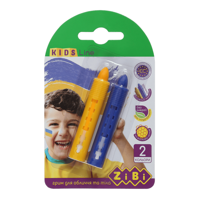 Грим для обличчя та тіла з висувним механізмом (2 кольори) 