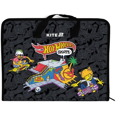 Папка-портфель пластиковый А4 Hot Wheels
