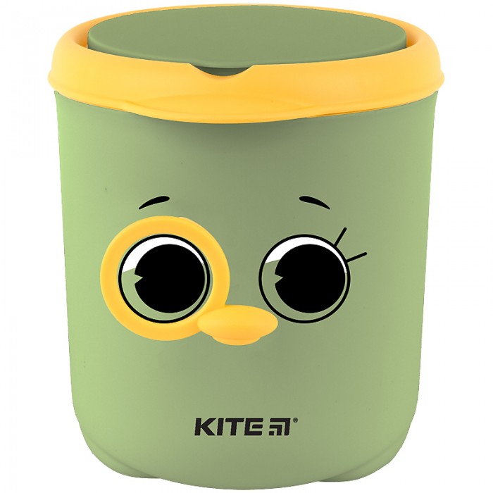 Настільный контейнер для сміття, круглий (зелений)