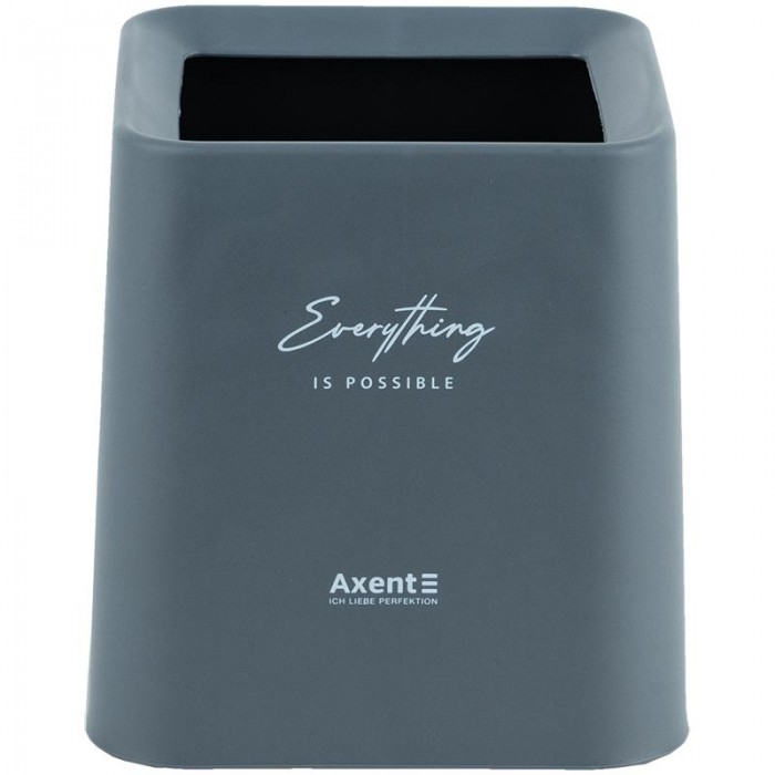 Настільний контейнер для сміття, квадратний (сірий)