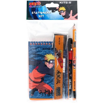 Набор канцтоваров Kite Naruto (4 предмета)