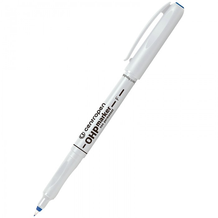 Маркер для делікатних поверхонь Non-Permanent 0,6мм (синій) 2646