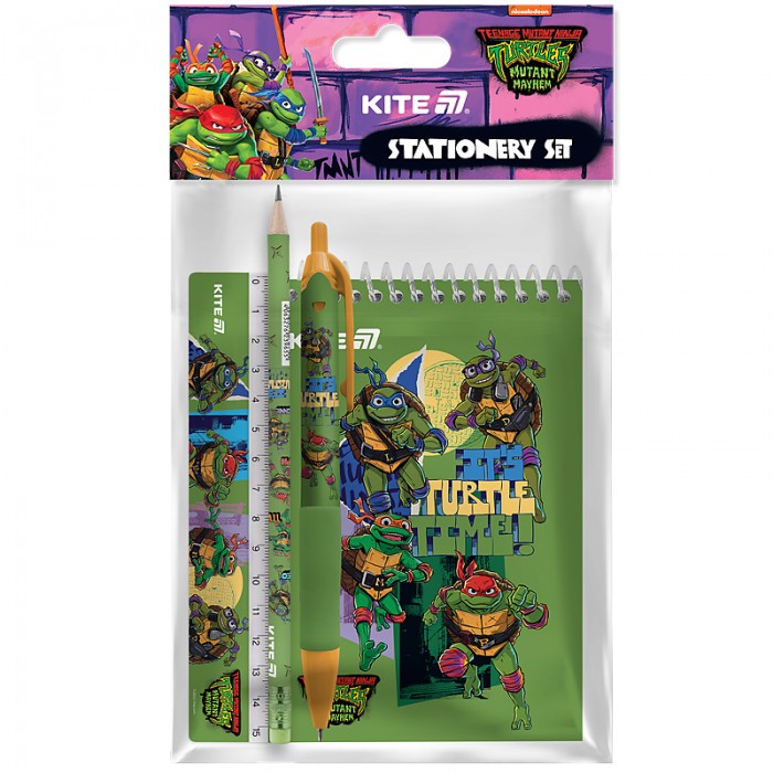 Набір канцтоварів Kite Ninja Turtles (4 предмети)