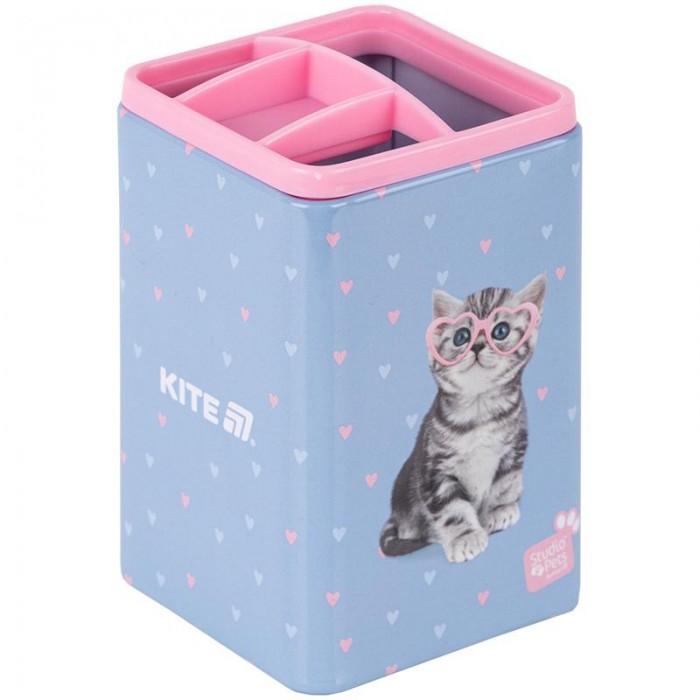 Стакан-підставка металева з пластиковою окантовкою SP