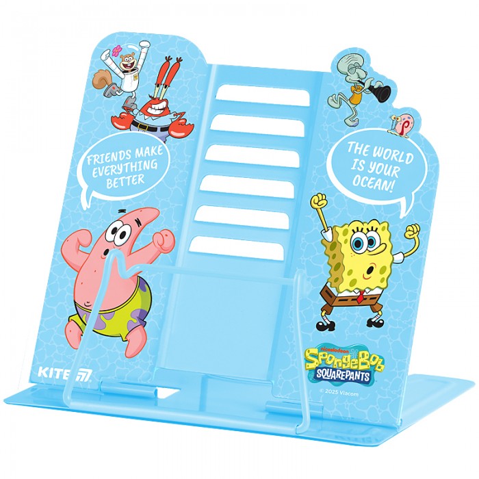 Підставка для книг металева Sponge Bob