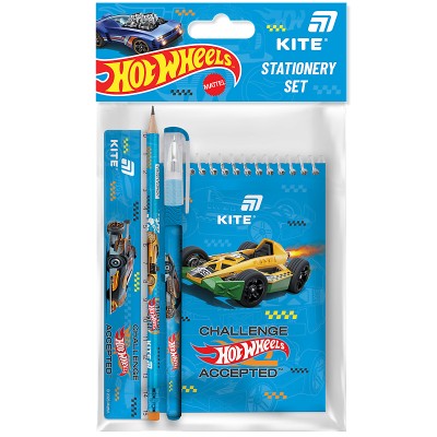 Набір канцтоварів Hot Wheels (4 предмети)