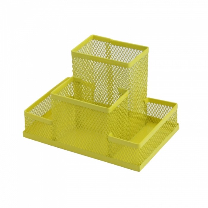 Прибор настільний металевий (жовтий) ZB.3116-08