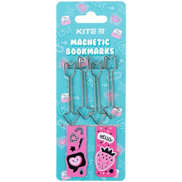 Набір магнітних закладок з фігурними скріпками Arrow