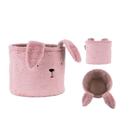 Корзина для хранения плюшевая 3100 Lovely Rabbit (30х25см)