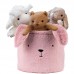 Корзина для хранения плюшевая 3100 Lovely Rabbit (30х25см)