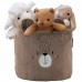 Корзина для хранения плюшевая 3100 Sweet Bear  (30х25см)