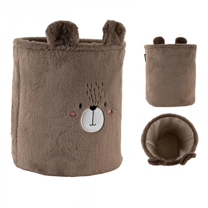 Корзина для хранения плюшевая 3100 Sweet Bear (30х35см) 
