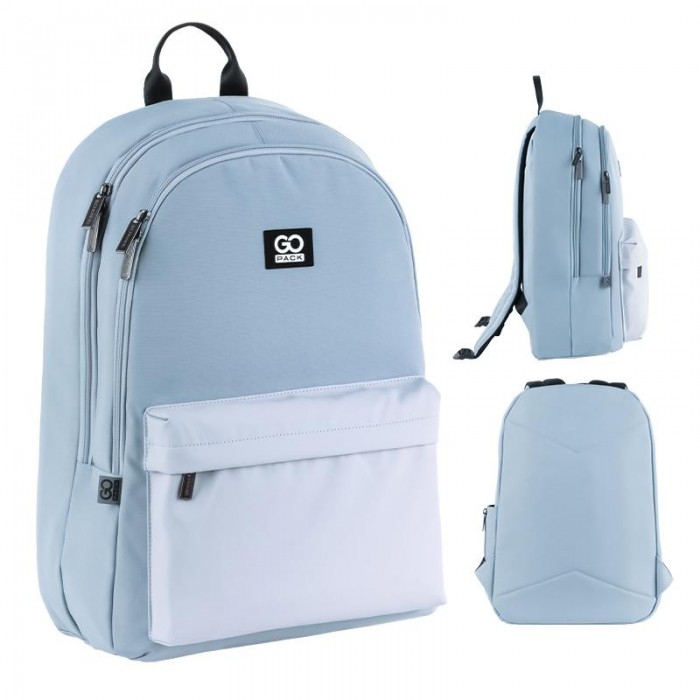 Рюкзак GoPack Education Teens 140 (сіро-блакитний)