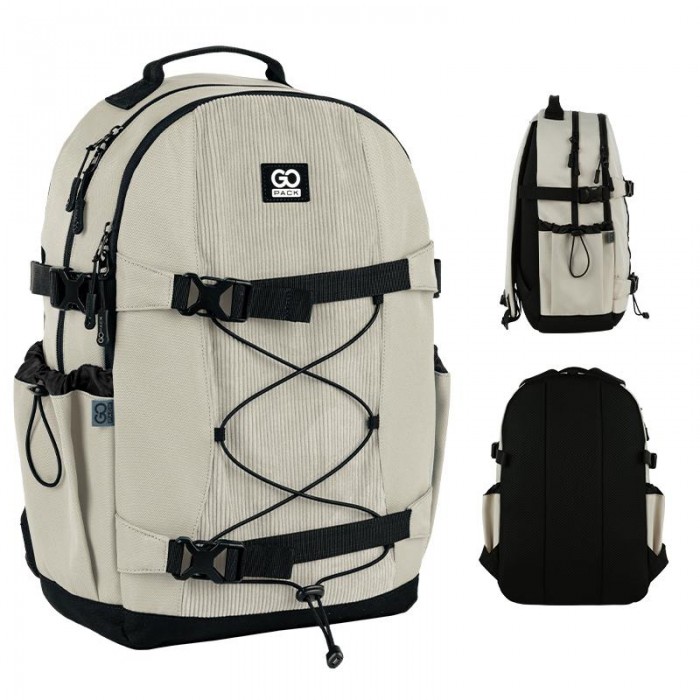 Рюкзак GoPack Education Teens 186 (бежевий)