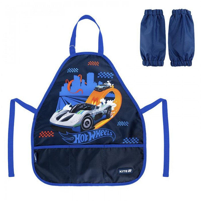 Фартух з нарукавниками Kite Education 161 Hot Wheels